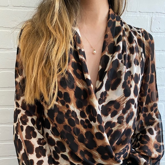 Leopard bodysuit top - Picture 5 of 9